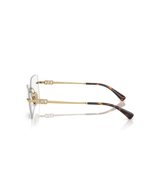 Vogue Eyewear Black Vo4320B 280 Optical Frames Metal Squared Normal