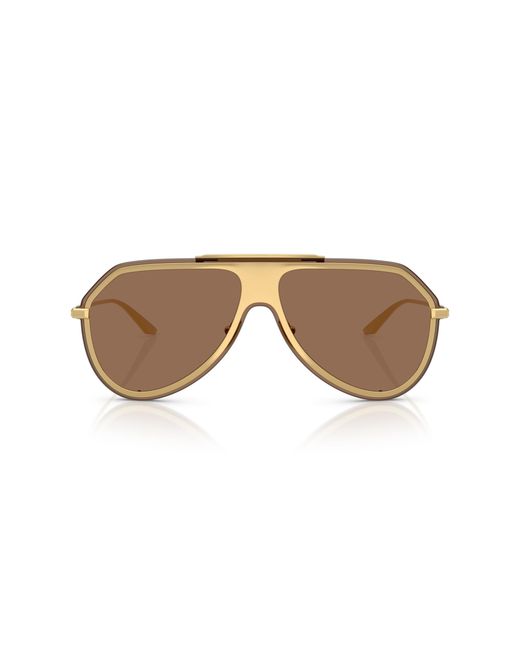 Dolce & Gabbana Black Dg2309 02/73 Sunglasses Metal Pilot Normal for men