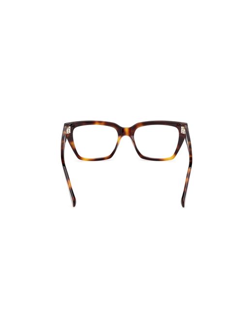 MAX&Co. Black Mo5203 052 Optical Frames Acetate Squared Normal