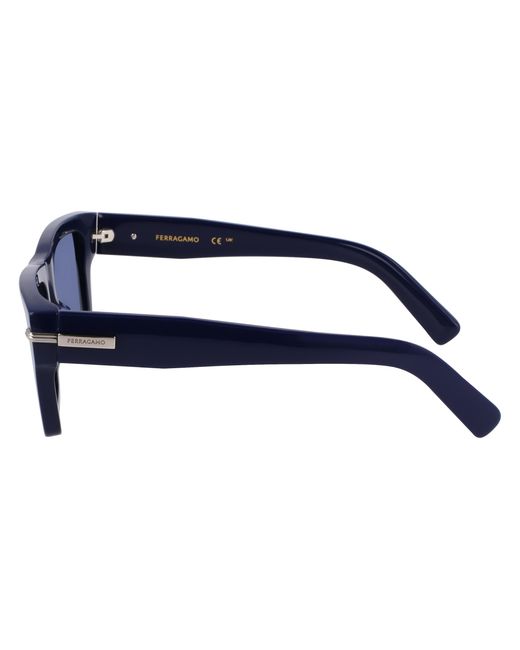 Ferragamo Black Sf2033S 414 Sunglasses Acetate Squared Normal for men