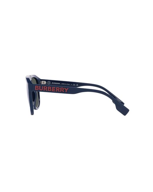 Burberry Blue Be4396U Wren 405825 Sunglasses Injected Squared Anti- Light Anti -Reflex for men