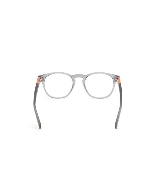 Timberland Black Tb50003 020 Optical Frames Injected Round Normal for men