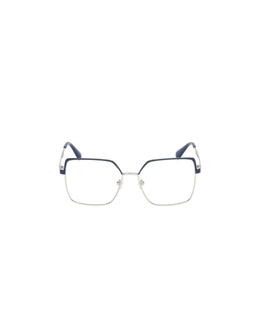 MAX&Co. Black Mo5097 016 Optical Frames Metal Geometric Normal
