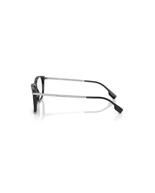Burberry Black Be2369 3001 Optical Frames Plastic Squared for men