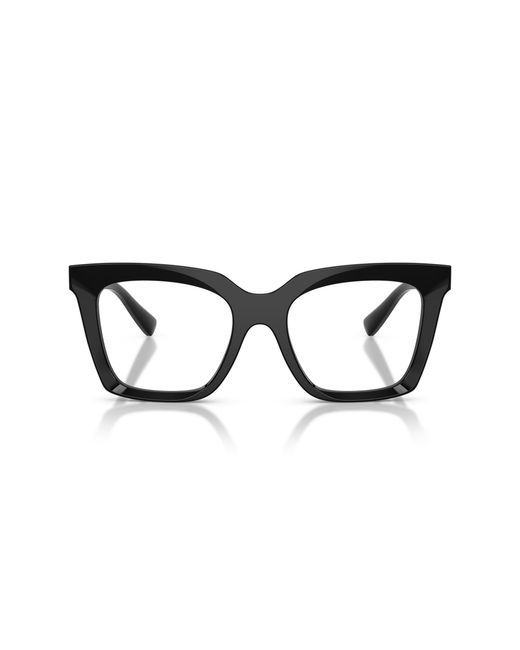 Dolce & Gabbana Black Dg3417 501 Optical Frames Acetate Squared Normal