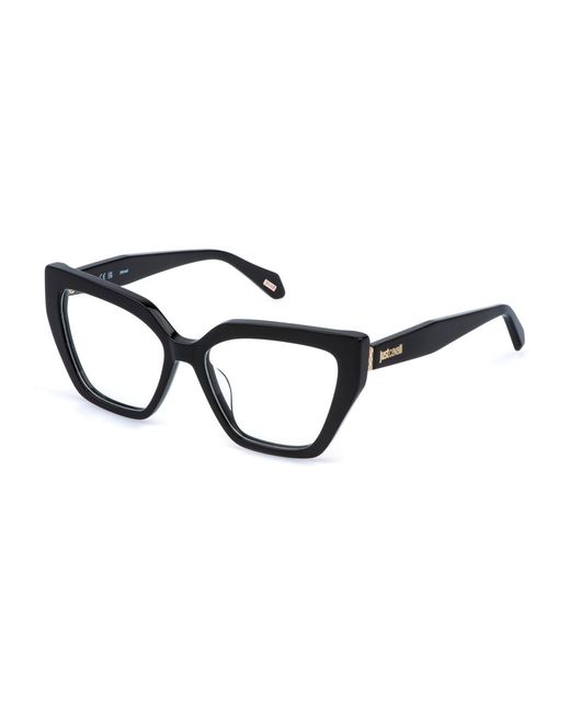 Just Cavalli Black Vjc159 700 Optical Frames Acetate Butterfly