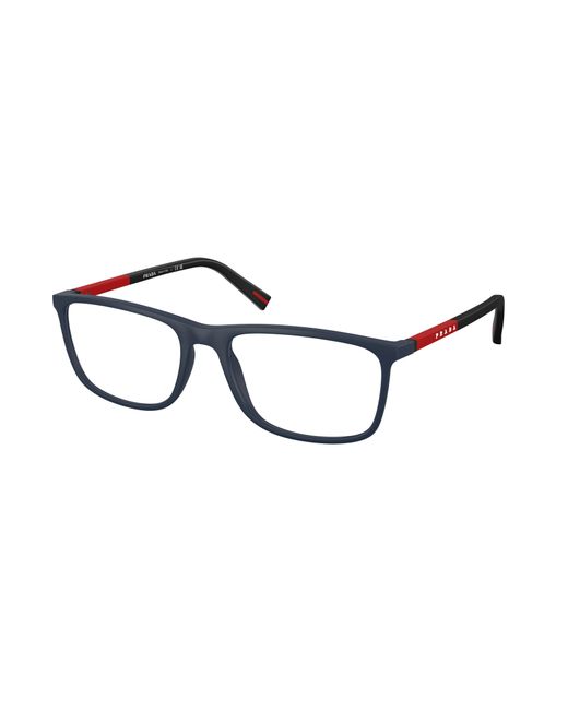 Prada Linea Rossa Black Ps 03Qv Mag1O1 Optical Frames Injected Squared Normal for men
