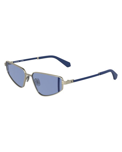 Calvin Klein Black Ckj25200S 718 Sunglasses Metal Cat Eye Normal