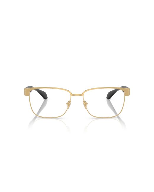 Versace Black Ve1306 1002 Optical Frames Metal Pillow Normal for men