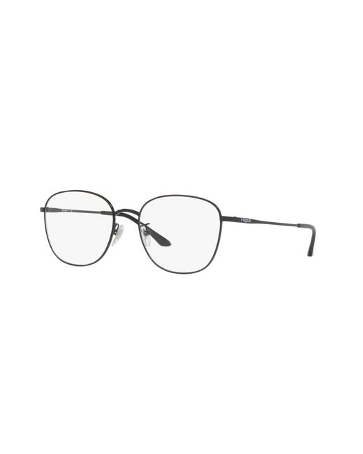 Vogue Eyewear Black Vo4124D 352 Optical Frames Metal Squared Normal