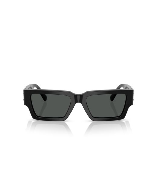 Versace Black Ve4459 536087 Sunglasses Acetate Squared Normal for men