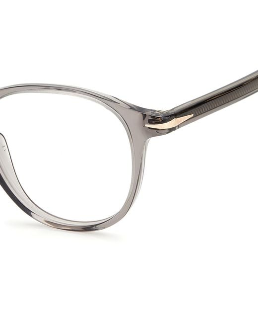 David Beckham Black Db 1018 Kb7 Optical Frames Acetate Round for men