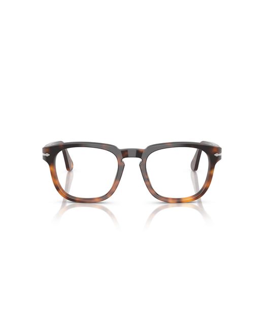 Persol Black Po3376V 1160 Optical Frames Acetate Squared Normal