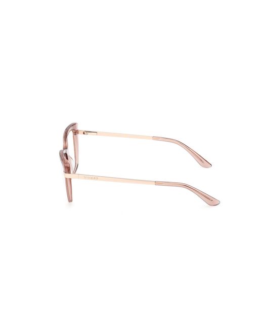 Guess Black Gu50246 057 Optical Frames Acetate Squared Normal