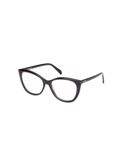 Emilio Pucci Black Ep5249 001 Optical Frames Acetate Cat Eye Normal