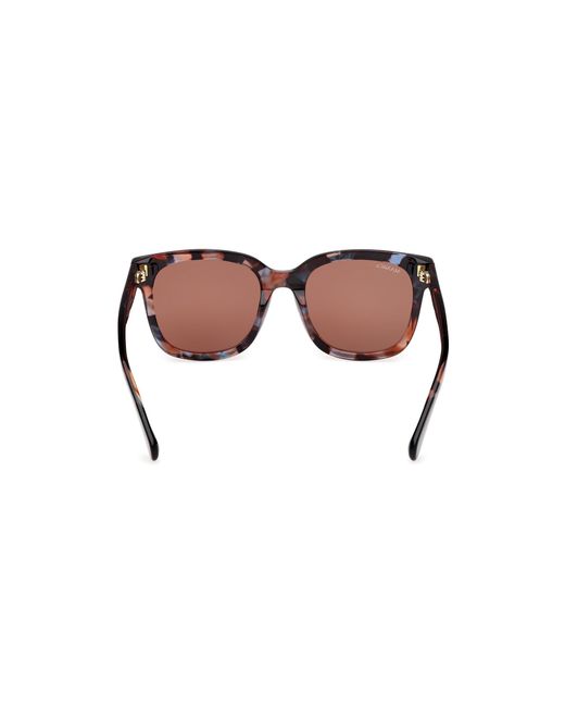 MAX&Co. Black Mo0146 54E Sunglasses Acetate Squared Normal