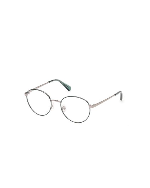 MAX&Co. Black Mo5230 95 Optical Frames Metal Round Normal