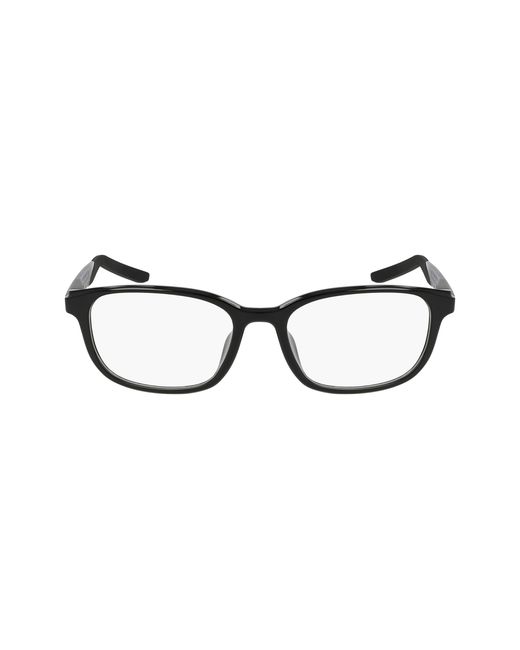 Nike Black 7277 001 Optical Frames Bio-Inject Squared Normal for men
