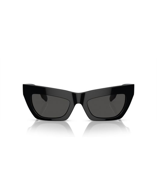 Burberry Black Be4405 300187 Sunglasses Acetate Cat Eye Normal