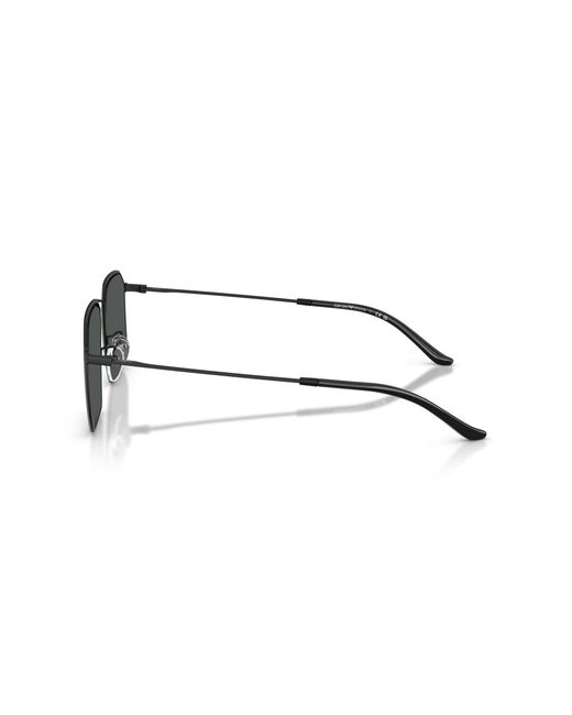 Emporio Armani Black Ea2165D 300187 Sunglasses Metal Geometric Normal for men