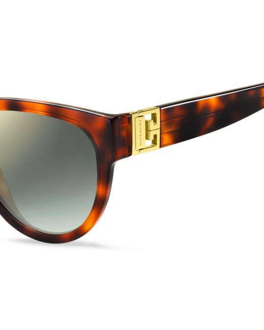Givenchy Black Gv 7155/G/S 0Uc/Ez Sunglasses Acetate Round Normal Shaded