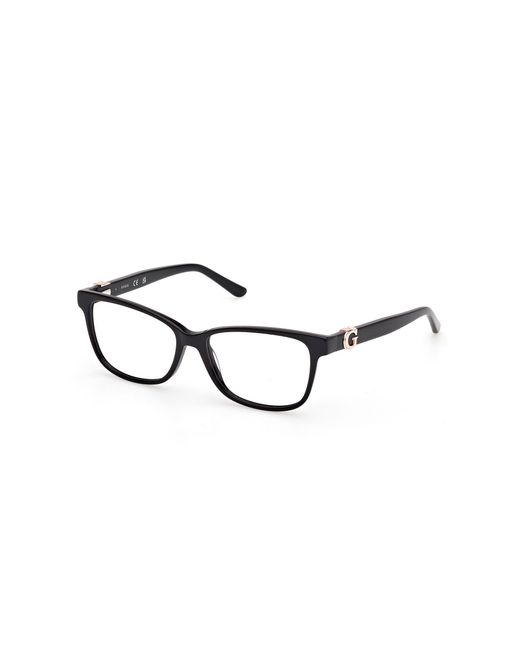 Guess Black Gu50227 001 Optical Frames Acetate Squared Normal