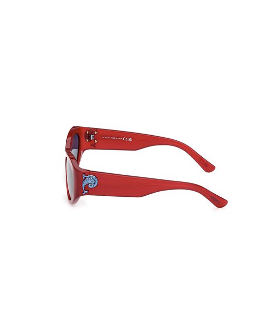 Emilio Pucci Black Ep0249 66V Sunglasses Acetate Cat Eye Normal