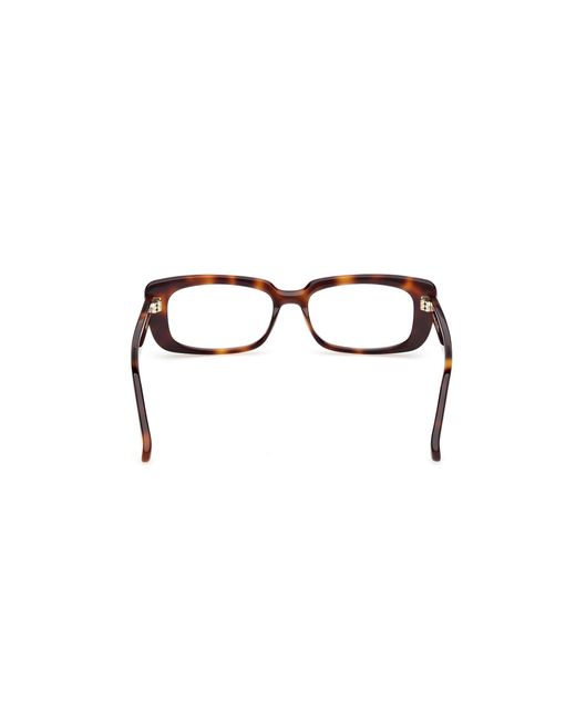Max Mara Black Mm5209 052 Optical Frames Acetate Squared Normal