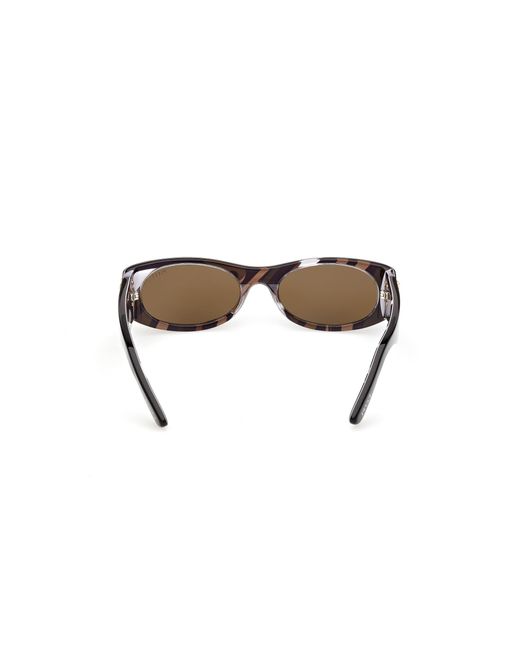 Emilio Pucci Black Ep0243 05A Sunglasses Acetate Smoke Mask Normal