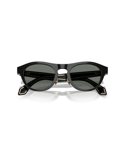 Giorgio Armani Black Ar8225 500111 Sunglasses Acetate Round Normal for men