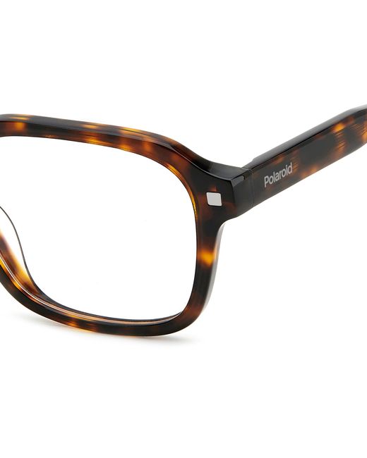 Polaroid Black Pld D518 086 Optical Frames Bio-Cecid Squared for men