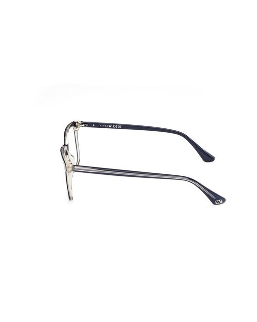 Web Black We5401 090 Optical Frames Acetate Squared Normal for men