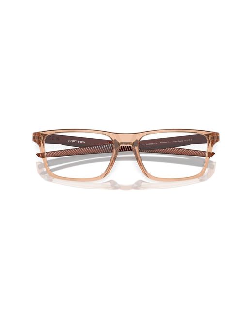 Oakley Black Ox8164 Port Bow 816407 Optical Frames O_Matter Squared Normal for men