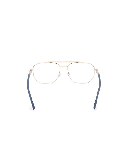 Timberland Black Tb50049 032 Optical Frames Metal Squared Normal for men