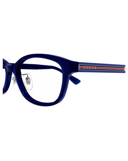 Gucci Black Gg1612Oj 003 Optical Frames Acetate Transparent Round