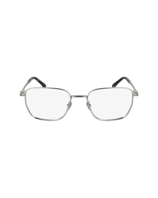 Lacoste Black L2311 040 Optical Frames Metal Squared Normal for men