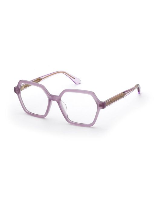 Twinset Black Vtw094 07Ta Optical Frames Acetate Geometric