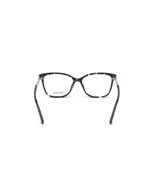 Guess Black Gu2832 005 Optical Frames Acetate Squared Normal