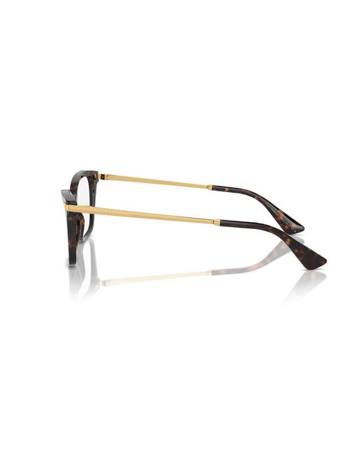 Dolce & Gabbana Black Dg3393 502 Optical Frames Acetate Squared Normal