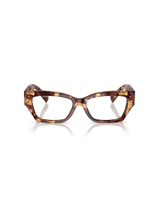 Dolce & Gabbana Black Dg3387 3462 Optical Frames Acetate Squared Normal