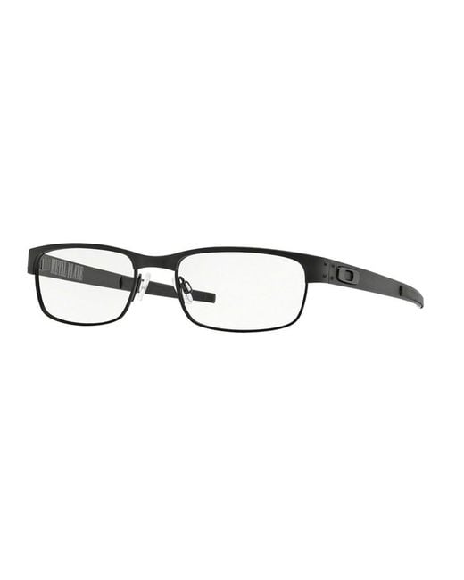 Oakley Black Ox5038 Metal Plate 22-198 Optical Frames Titanium Squared Normal for men