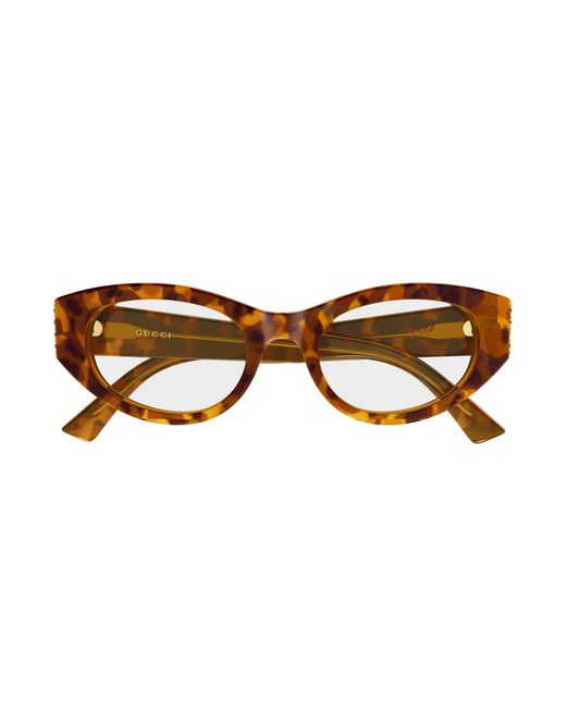 Gucci Black Gg2041O 004 Optical Frames Acetate Transparent Round