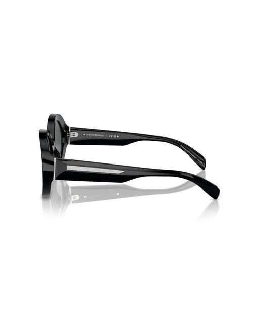 Emporio Armani Black Ea4231U 501787 Sunglasses Acetate Round Normal