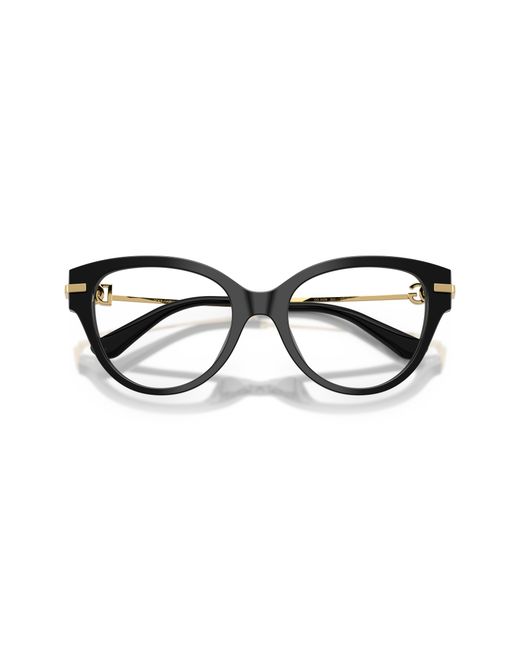 Dolce & Gabbana Black Dg3438 501 Optical Frames Acetate Transparent Butterfly Normal