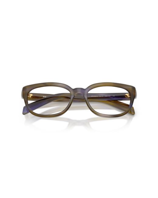 Prada Black Pr D03Vu 23G1O1 Optical Frames Acetate Transparent Pantos Normal