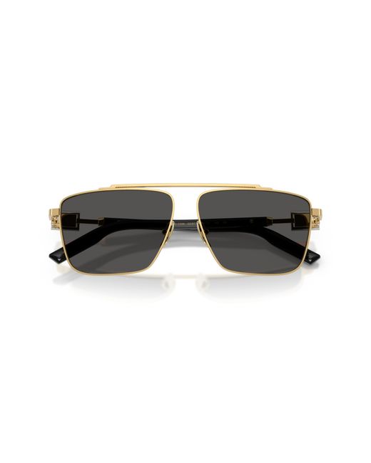 Dolce & Gabbana Black Dg2336 02/87 Sunglasses Metal Squared Normal for men
