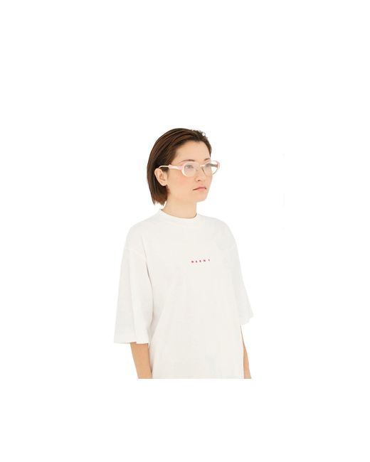 Marni Black Ff5 Tarassqa Optical Frames Metal Round