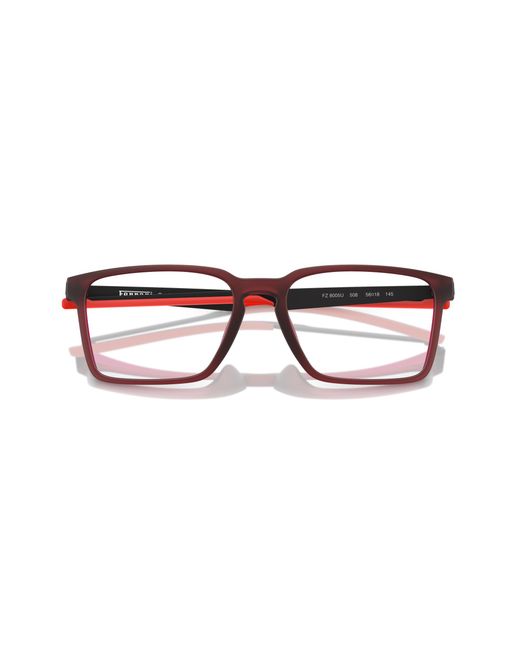 FERRARI SCUDERIA Black Fz8005U 508 Optical Frames Injected Squared Normal for men