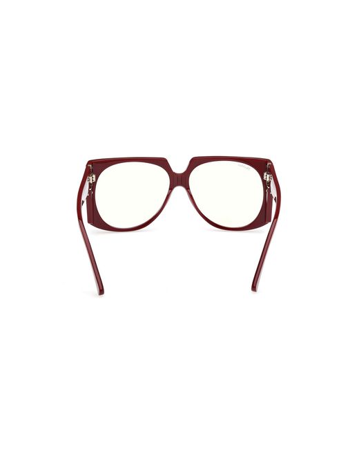 Max Mara Black Mm5181-B 069 Optical Frames Acetate Round Normal