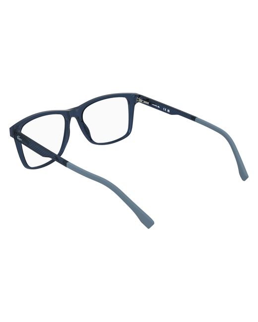 Lacoste Black L4013 001 Optical Frames Bio-Injected Squared Normal for men
